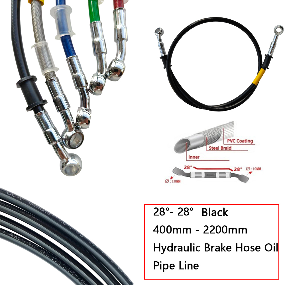 Brake Line Motorcycle - 28 ° -28 ° Manguera de